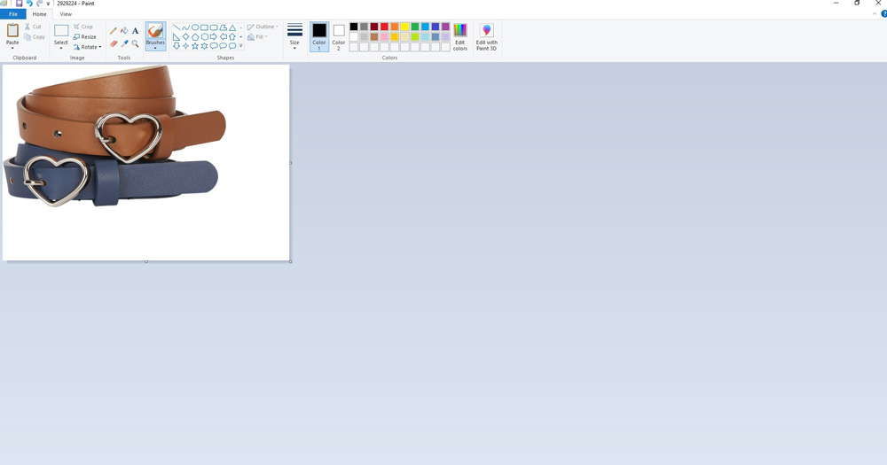 How To Make Something Transparent In paint