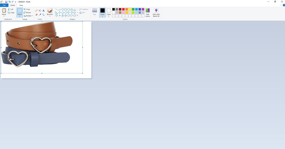 How To Make Something Transparent In paint