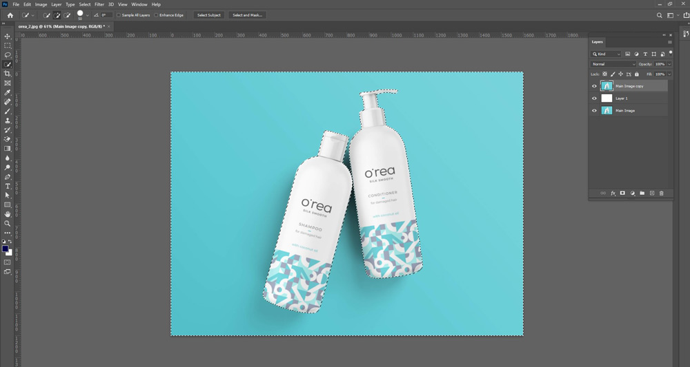 How to use the quick selection tool to remove background?