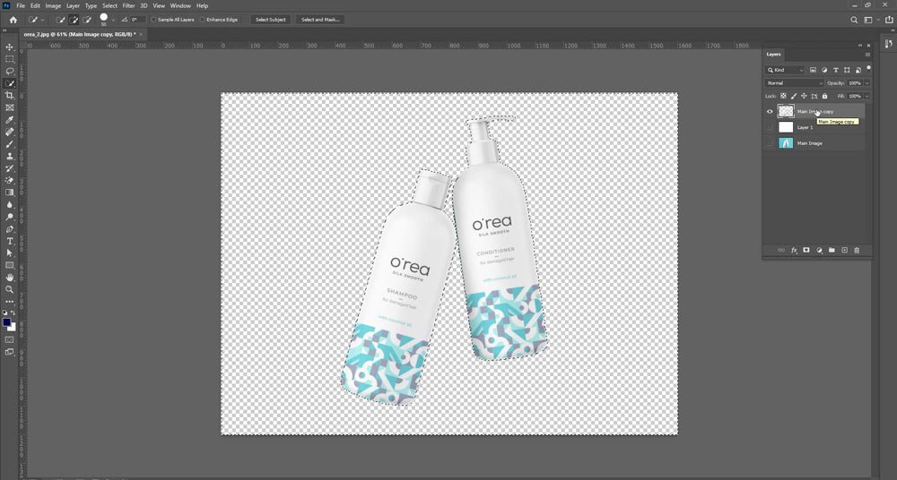 How to use the quick selection tool to remove background?