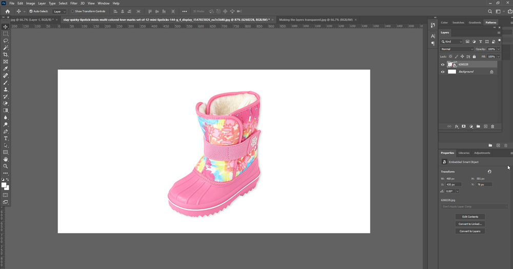 How To Make Something Transparent In Photoshop  