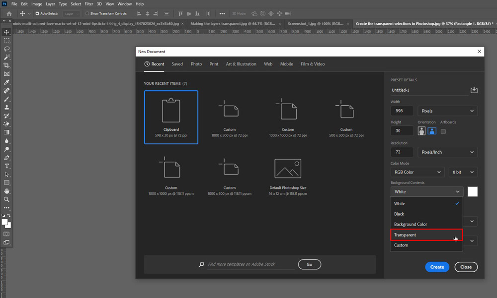 How To Make Something Transparent In Photoshop  